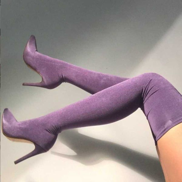 boots minan ser shoes,beautiful fashionable women's elastic boots, about 11cm high heels , over-the--knee boots. size:34-45, Black
boots minan ser shoes,beautiful fashionable women's elastic boots, about 11cm high heels , over-the--knee boots. size:34-45, Black