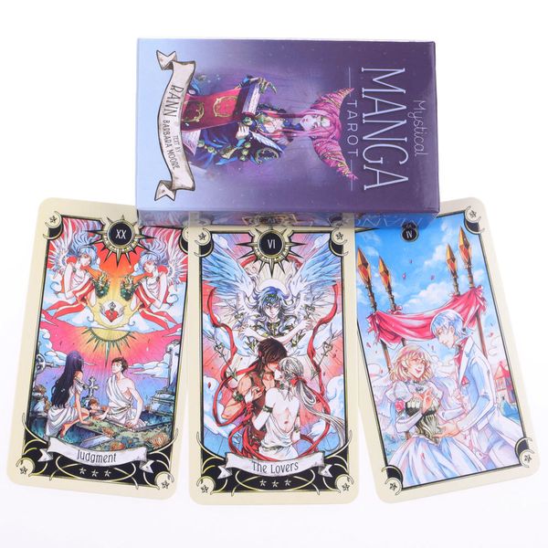 mystical manga tarot cards party deck supplies english board game playing with pdf guidebook
mystical manga tarot cards party deck supplies english board game playing with pdf guidebook