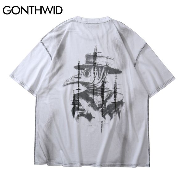 gonthwid t-shirts plague doctor tie dye tshirts hip hop punk rock gothic streetwear mens fashion casual cotton short sleeve c0315, White;black
gonthwid t-shirts plague doctor tie dye tshirts hip hop punk rock gothic streetwear mens fashion casual cotton short sleeve c0315, White;black