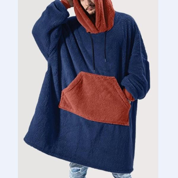 man leisure pockets warm homewear fashion men bathrobes soft long sleeve hooded nightgown loose patchwork sleepwear, Black;brown
man leisure pockets warm homewear fashion men bathrobes soft long sleeve hooded nightgown loose patchwork sleepwear, Black;brown