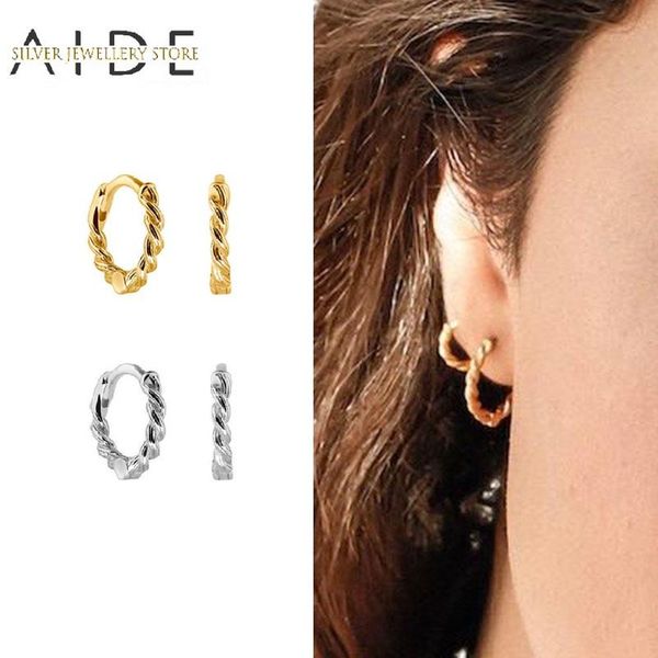 hoop & huggie aide 925 sterling silver twist earrings for women exaggerated ins twisted round earings fine jewelry boucle d'oreille, Golden;silver
hoop & huggie aide 925 sterling silver twist earrings for women exaggerated ins twisted round earings fine jewelry boucle d'oreille, Golden;silver
