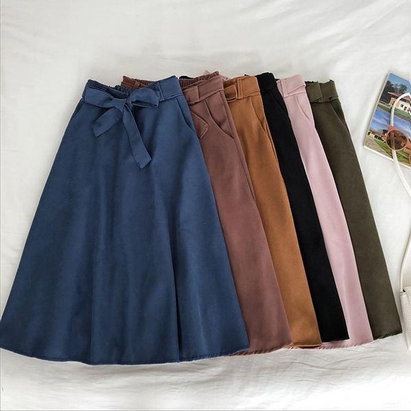 skirts women 2021 autumn winter pleated skirt vintage elastic high waist long casual office lady elegant pink, Black
skirts women 2021 autumn winter pleated skirt vintage elastic high waist long casual office lady elegant pink, Black