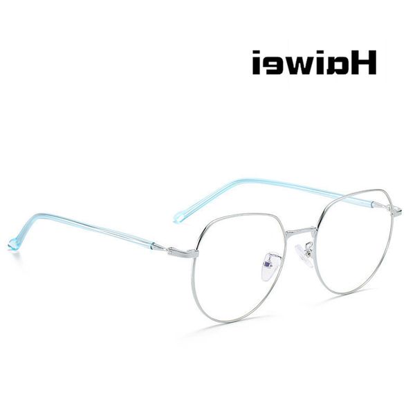 korean thin metal 2021 new fashion round spectacle frame for male and female students, White;black
korean thin metal 2021 new fashion round spectacle frame for male and female students, White;black