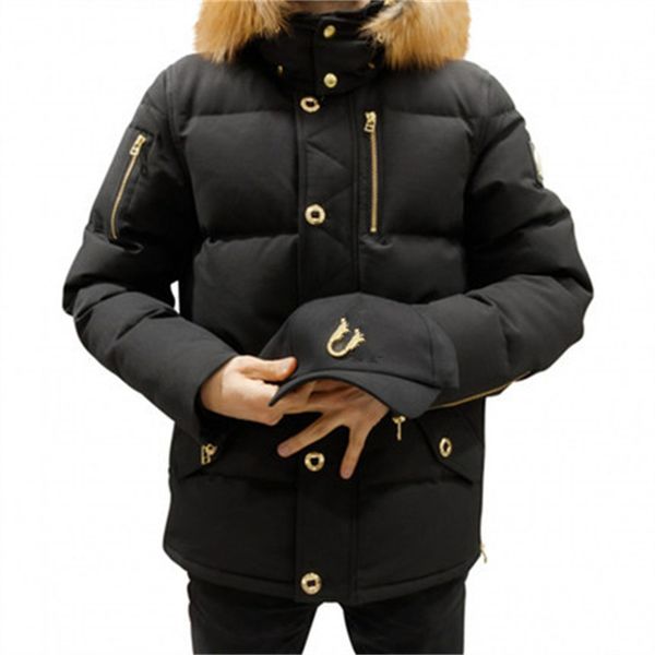 fast ship men fur collar down jacket coats mens moose down warm man winter coat outwear jackets parkas canada knuckles doudoune, Black
fast ship men fur collar down jacket coats mens moose down warm man winter coat outwear jackets parkas canada knuckles doudoune, Black