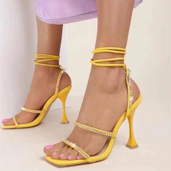 dress shoes luxury diamonds decoration lady's sandals summer square toe lace up high heel sandal kitten sexy, Black
dress shoes luxury diamonds decoration lady's sandals summer square toe lace up high heel sandal kitten sexy, Black