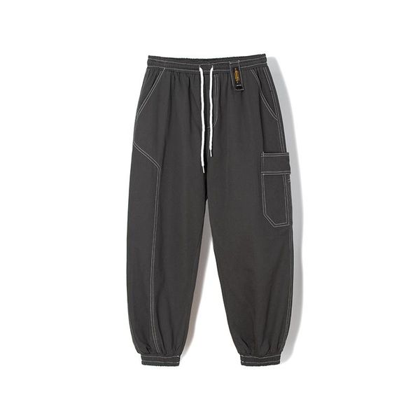 men's pants french style overalls ankle-tied fashion brand korean trendy japanese oversize high street ins, Black
men's pants french style overalls ankle-tied fashion brand korean trendy japanese oversize high street ins, Black