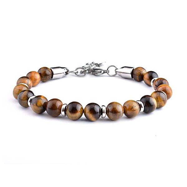 charm bracelets european simple designed adjustable stainless steel bracelet men 8mm tiger eye stone beaded for jewelry js-26, Golden;silver
charm bracelets european simple designed adjustable stainless steel bracelet men 8mm tiger eye stone beaded for jewelry js-26, Golden;silver
