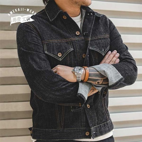 maden retro blue denim jackets for men casual crowboy streetwear coat bomber jacket harajuku vintage outerwear men's clothing 211214, Black;brown
maden retro blue denim jackets for men casual crowboy streetwear coat bomber jacket harajuku vintage outerwear men's clothing 211214, Black;brown