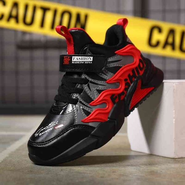 children's boys' sports autumn and winter leather waterproof running children's antiskid leisure shoes big, Black
children's boys' sports autumn and winter leather waterproof running children's antiskid leisure shoes big, Black