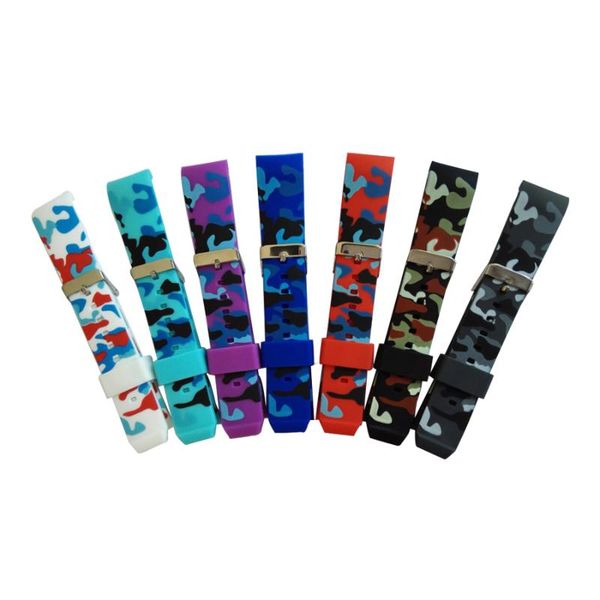 watch bands 2021 fashion camouflage silicone watchband 22mm rubber strap buckle stainless steel shine high quality, Black;brown
watch bands 2021 fashion camouflage silicone watchband 22mm rubber strap buckle stainless steel shine high quality, Black;brown
