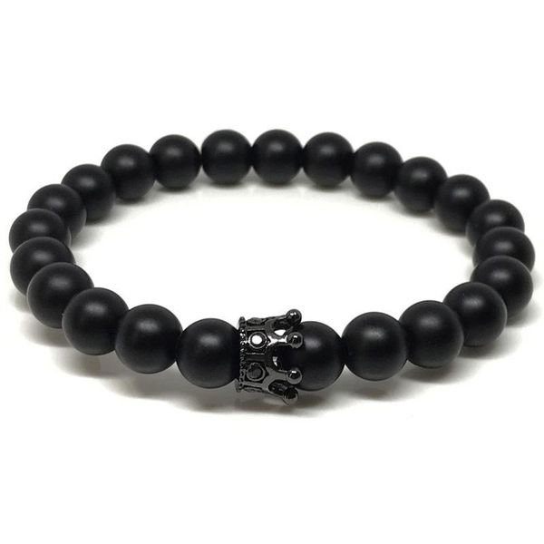 charm bracelets irbacoo 2021 brand fashion men beaded bracelet 8mm black lava stone king&queens cz crown for lovers jewelry gift, Golden;silver
charm bracelets irbacoo 2021 brand fashion men beaded bracelet 8mm black lava stone king&queens cz crown for lovers jewelry gift, Golden;silver