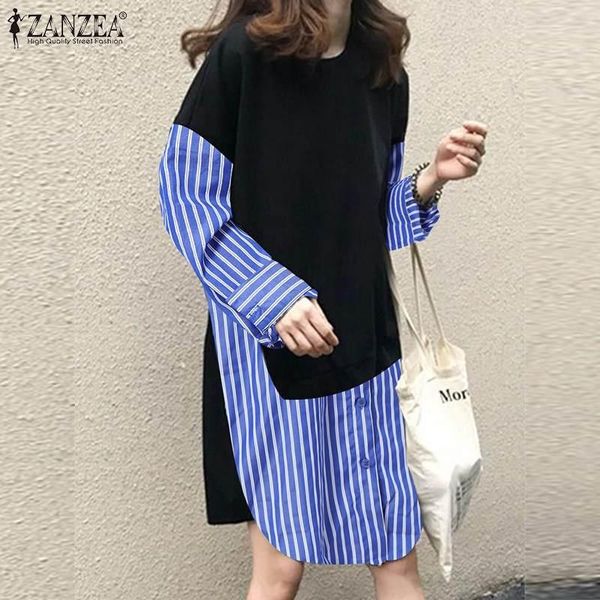 women's blouses & shirts oversized female blusas women striped printed long shirt spring casual full sleeve lapel blouse vintage holi, White
women's blouses & shirts oversized female blusas women striped printed long shirt spring casual full sleeve lapel blouse vintage holi, White