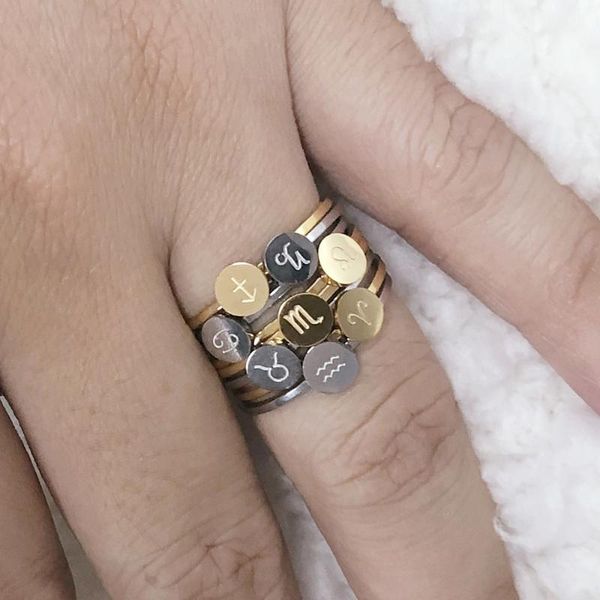 cluster rings stainless steel couple for women heart star zircon ring female men jewelry accessories wedding lovers constellations, Golden;silver
cluster rings stainless steel couple for women heart star zircon ring female men jewelry accessories wedding lovers constellations, Golden;silver