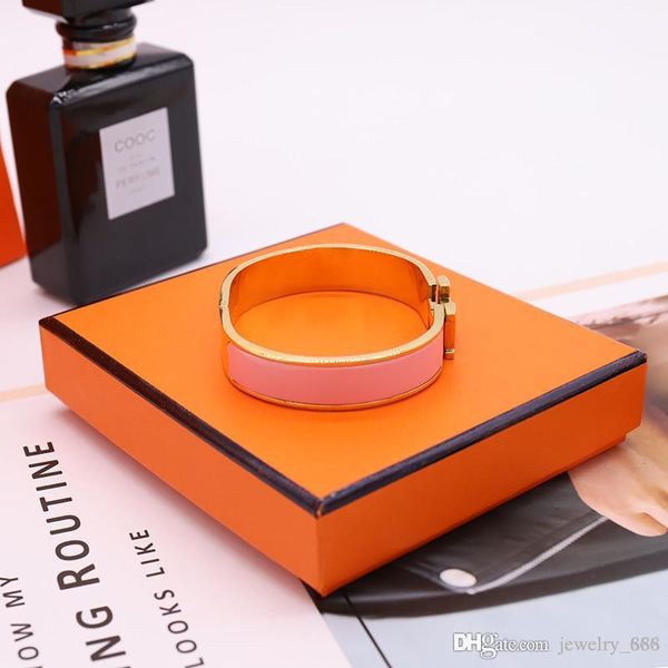 classic enamel rainbow woman bracelet bangle fashion bracelets h for man women jewelry design jewelrys 16 colors optional h0916, Black
classic enamel rainbow woman bracelet bangle fashion bracelets h for man women jewelry design jewelrys 16 colors optional h0916, Black
