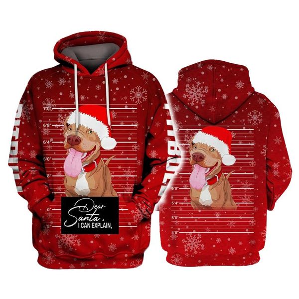 women's hoodies & sweatshirts pitbull dear santa i can explain 3d printed pullover men for women funny christmas sweater, Black
women's hoodies & sweatshirts pitbull dear santa i can explain 3d printed pullover men for women funny christmas sweater, Black