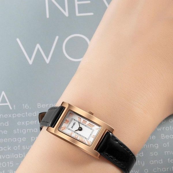 wristwatches skmei ladies rectangular luxury leather watch small strap waterproof pointer type casual quartz 1783, Slivery;brown
wristwatches skmei ladies rectangular luxury leather watch small strap waterproof pointer type casual quartz 1783, Slivery;brown