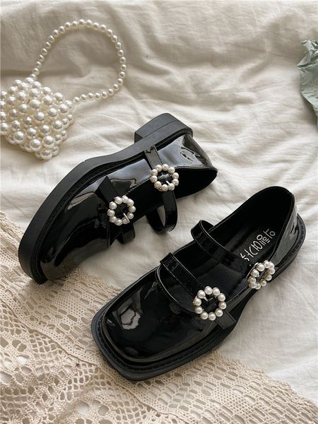 all-match womens derby shoes autumn female footwear pearl decorateion square toe leather fall dress retro winter new beading mar, Black;white
all-match womens derby shoes autumn female footwear pearl decorateion square toe leather fall dress retro winter new beading mar, Black;white