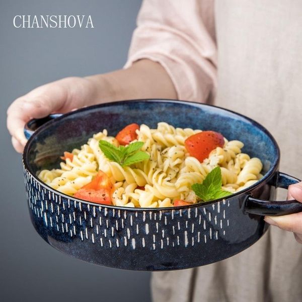 bowls chanshova retro style kiln change glaze binaural handle ceramic bowl porcelain mixing tableware home kitchen utensils h245
bowls chanshova retro style kiln change glaze binaural handle ceramic bowl porcelain mixing tableware home kitchen utensils h245
