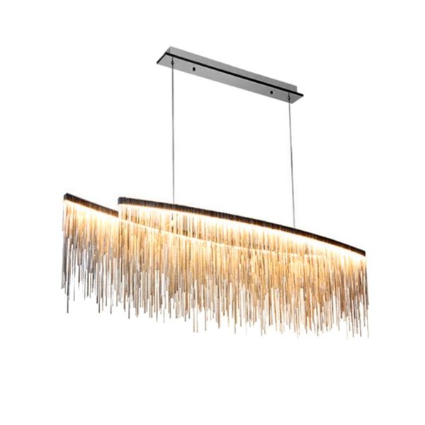 tassel chandelier restaurant strip led post-modern bar chain lamp dining room dining bar bedroom study living room chandelier
tassel chandelier restaurant strip led post-modern bar chain lamp dining room dining bar bedroom study living room chandelier