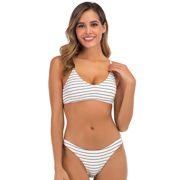 one-piece suits swimwear bikinis 2021 mujer striped 2 piece split swimsuit women push-up low-waist swim biquini set beachwear bathing s
one-piece suits swimwear bikinis 2021 mujer striped 2 piece split swimsuit women push-up low-waist swim biquini set beachwear bathing s