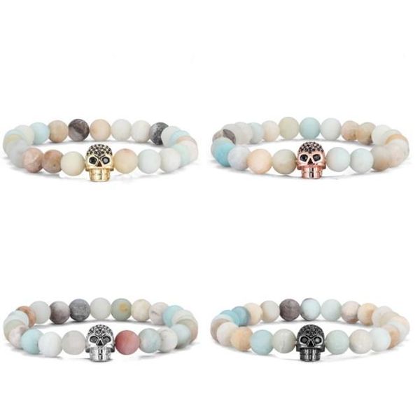 beaded, strands 8mm skull gold silver copper cz zircon cubic zirconia beads bohemian yoga bracelet agate onyx stone bangles wf22f, Black
beaded, strands 8mm skull gold silver copper cz zircon cubic zirconia beads bohemian yoga bracelet agate onyx stone bangles wf22f, Black