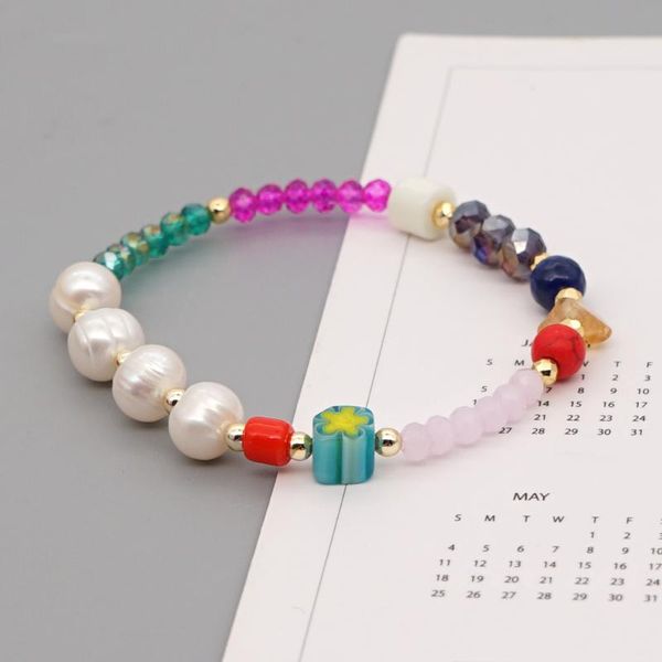 charm bracelets go2boho 2021 crystal beaded bracelet for girl freshwater pearl women boho jewelry stretch pulseras gift her, Golden;silver
charm bracelets go2boho 2021 crystal beaded bracelet for girl freshwater pearl women boho jewelry stretch pulseras gift her, Golden;silver