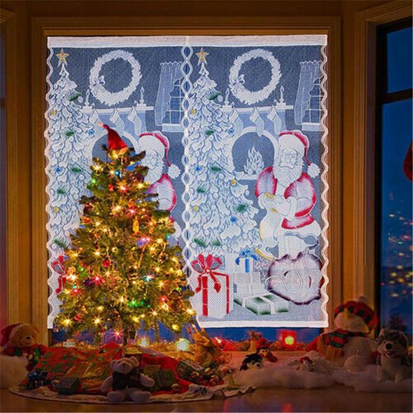 curtain & drapes christmas white lace window drop xmas snowman wall decor living room bedroom kitchen home textile
curtain & drapes christmas white lace window drop xmas snowman wall decor living room bedroom kitchen home textile