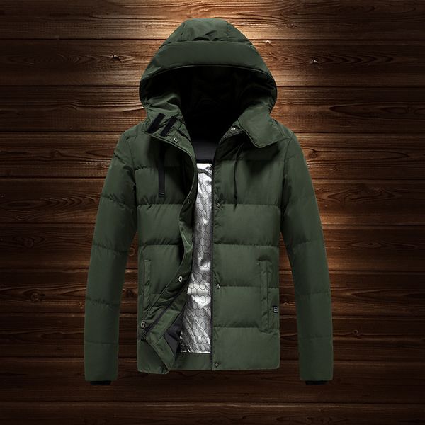 winter outdoor down jacket men usb electric heated coat cotton warmer thicken fishing hiking clothing, Black
winter outdoor down jacket men usb electric heated coat cotton warmer thicken fishing hiking clothing, Black