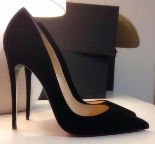 dress shoes faux black suede ladies party stiletto pointy toe women fashion 12cm high heels slip on shallow pumps size 42
dress shoes faux black suede ladies party stiletto pointy toe women fashion 12cm high heels slip on shallow pumps size 42
