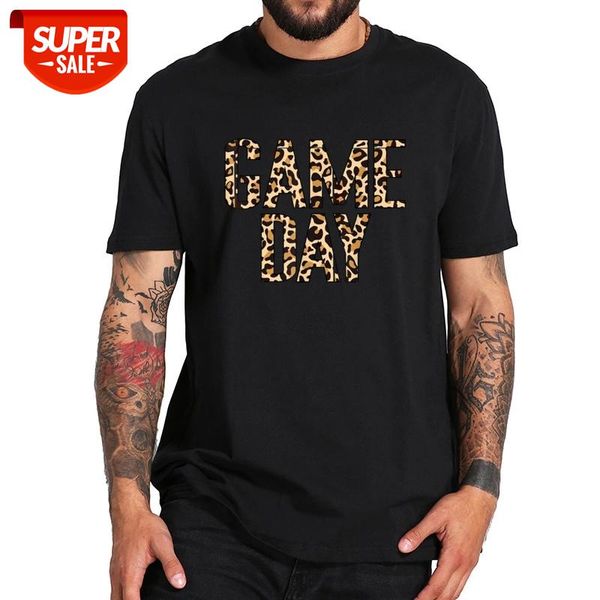 game day tv show t shirt leopard print football lover tshirt 100% cotton crew neck tee #3n6i, White;black
game day tv show t shirt leopard print football lover tshirt 100% cotton crew neck tee #3n6i, White;black