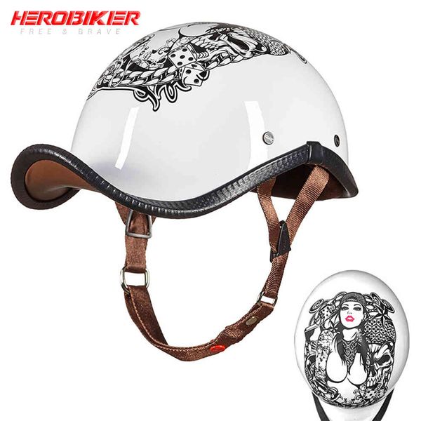 herobiker retro vintage motorcycle summer breathable moto open face scooter biker motorbike racing riding helmet
herobiker retro vintage motorcycle summer breathable moto open face scooter biker motorbike racing riding helmet
