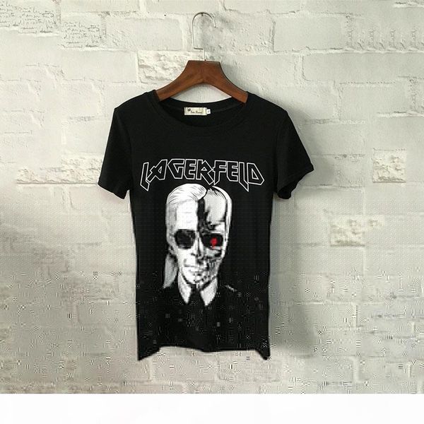 wholesale-2016 summer letter lagerfeld printed t-shirts women skull ghost pattern o neck t shirt female harajuku tee shirt femme ql2125, White
wholesale-2016 summer letter lagerfeld printed t-shirts women skull ghost pattern o neck t shirt female harajuku tee shirt femme ql2125, White