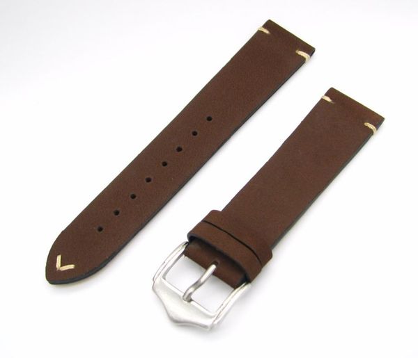 watch bands 20 22mm 2021 men women genuine cowhide suede leather dark brown luxury watchband strap belt silver polished pin buckle gift, Black;brown
watch bands 20 22mm 2021 men women genuine cowhide suede leather dark brown luxury watchband strap belt silver polished pin buckle gift, Black;brown