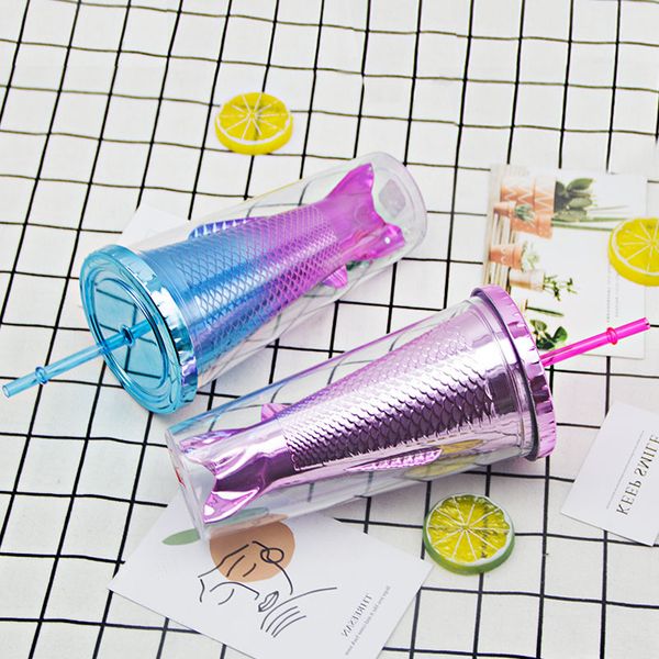 4 styles sequined skinny tumbler mugs double layer plastic mermaid tail water cup coffee milk mug with lids straws
4 styles sequined skinny tumbler mugs double layer plastic mermaid tail water cup coffee milk mug with lids straws