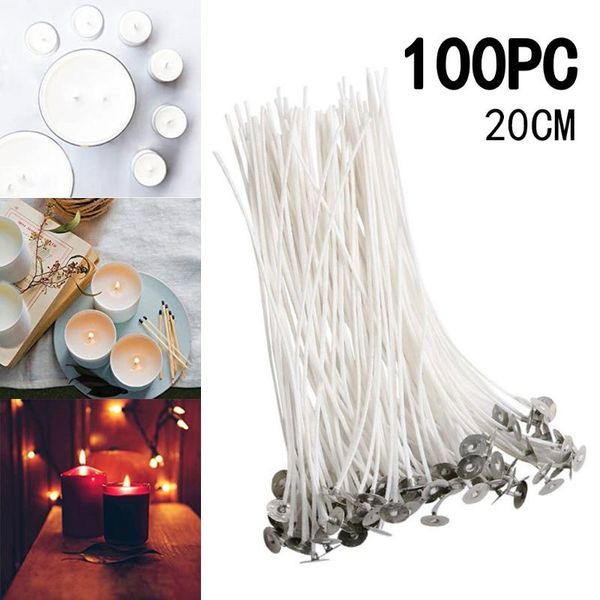 light 100 piece cotton candle wicks 20cm pre-waxed for candle making,candle diy lamp birthday party supplie 2021
light 100 piece cotton candle wicks 20cm pre-waxed for candle making,candle diy lamp birthday party supplie 2021