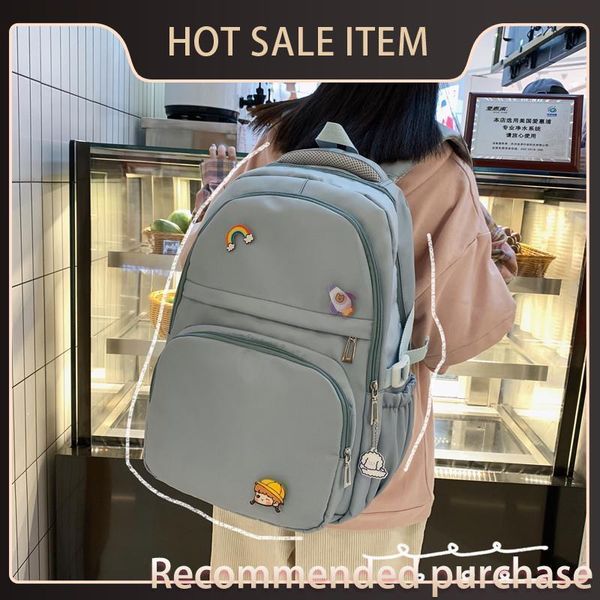 nylon waterproof new fresh girl backpack cute badge backpack small fashion schoolbag high school student cloth tide mixdv, Red;black
nylon waterproof new fresh girl backpack cute badge backpack small fashion schoolbag high school student cloth tide mixdv, Red;black