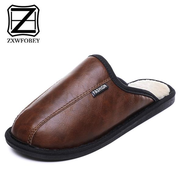 slippers zxwfobey men indoor leather winter waterproof warm home fur women slipper male couple platform shoes, Black
slippers zxwfobey men indoor leather winter waterproof warm home fur women slipper male couple platform shoes, Black