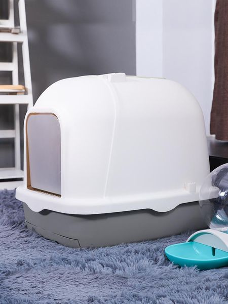 other cat supplies totally closed large pet toilet sand box resin litter plastic tray wc luxury mascotas supply 60cl
other cat supplies totally closed large pet toilet sand box resin litter plastic tray wc luxury mascotas supply 60cl