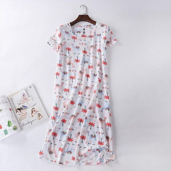 brand designer homewear casual cartoon womens sleepwears nightgown cotton short sleeve long nightdress female plus size sleep dress, Black;red
brand designer homewear casual cartoon womens sleepwears nightgown cotton short sleeve long nightdress female plus size sleep dress, Black;red