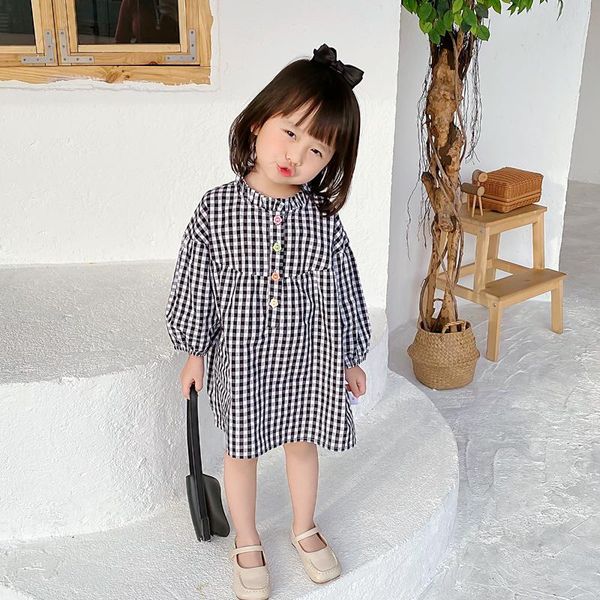 girls dresses 2021 spring new style foreign children baby dress black and white plaid loose long-sleeved dress, Red;yellow
girls dresses 2021 spring new style foreign children baby dress black and white plaid loose long-sleeved dress, Red;yellow