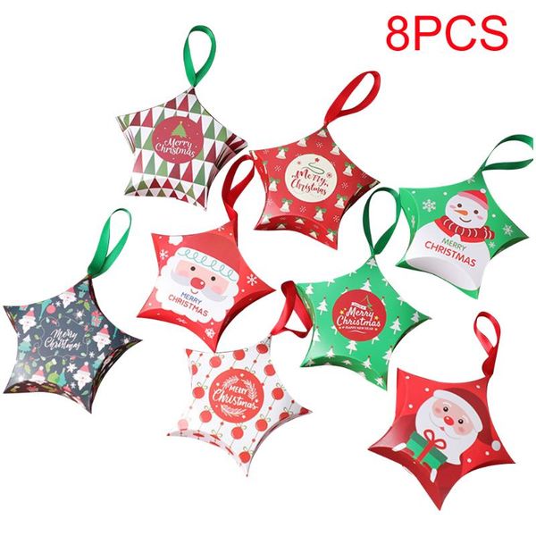 christmas decorations 8pcs gift case party decoration kids year candy box star shape packing sugar storage home tree hanging with ribbon
christmas decorations 8pcs gift case party decoration kids year candy box star shape packing sugar storage home tree hanging with ribbon