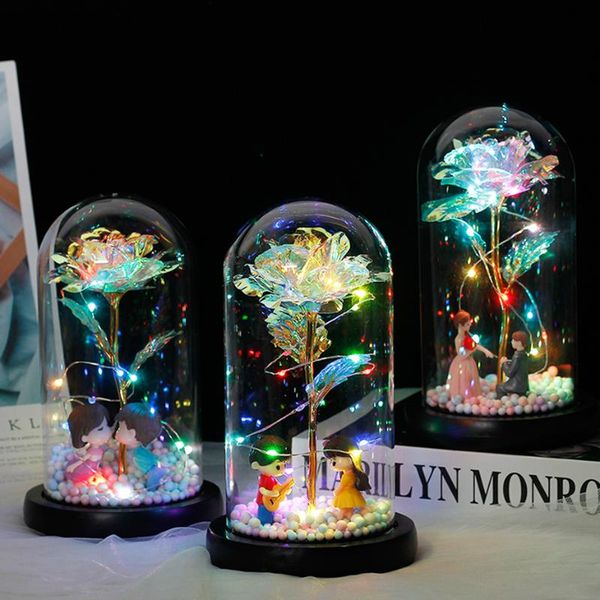 2021 new wishing girl galaxy rose in flask led flashing flowers in glass dome for wedding decoration valentine's day gift
2021 new wishing girl galaxy rose in flask led flashing flowers in glass dome for wedding decoration valentine's day gift