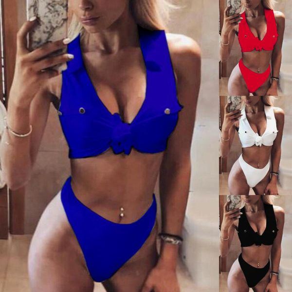 women's swimwear 2021 bikini women solid push up padded bra beach set swimsuit mujer micro trajes de bano, White;black
women's swimwear 2021 bikini women solid push up padded bra beach set swimsuit mujer micro trajes de bano, White;black