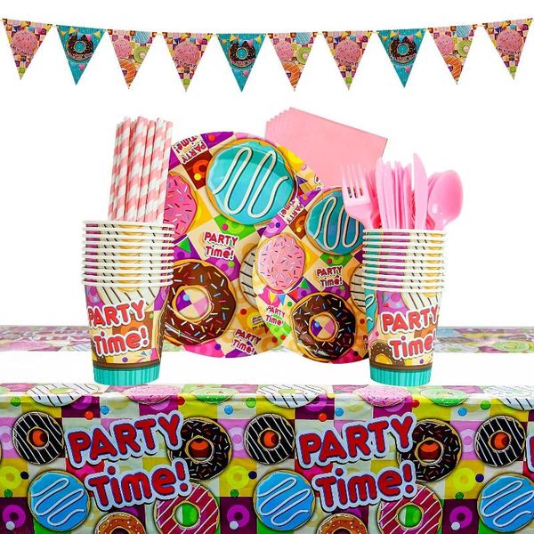 disposable dinnerware donuts theme party supplies tableware cups plates flags ers wrappers balloons kids birthday decor
disposable dinnerware donuts theme party supplies tableware cups plates flags ers wrappers balloons kids birthday decor