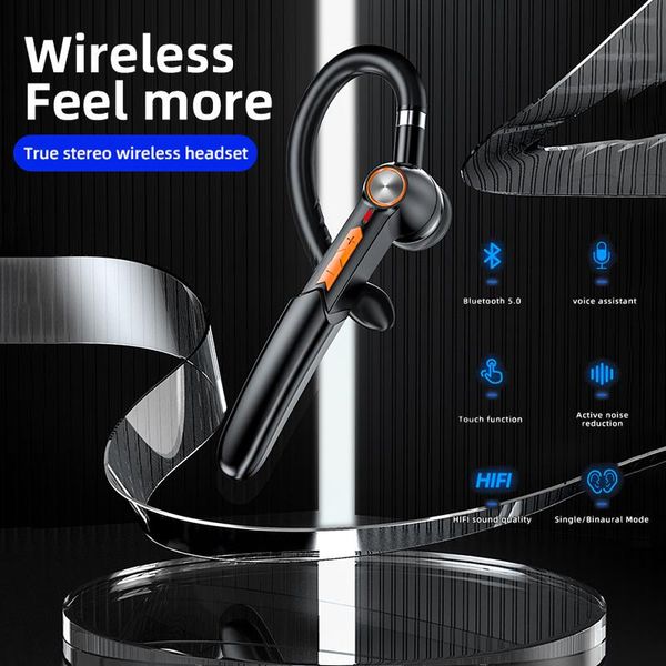 fast delivery single business ear-hook bluetooth headset 5.0 bluetooth support button touch control earphone noise reduction
fast delivery single business ear-hook bluetooth headset 5.0 bluetooth support button touch control earphone noise reduction