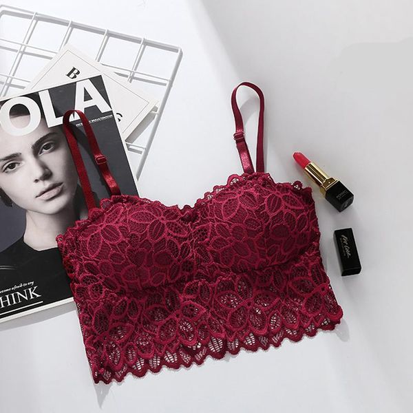 bras girls' lace bra with sponge push up vest sleeping lingerie underwear 125a, Red;black
bras girls' lace bra with sponge push up vest sleeping lingerie underwear 125a, Red;black