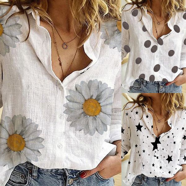 ladies floral printed womens shirt casual elegant blouse women casual 2020 short sleeve female clothes loose shirt, White
ladies floral printed womens shirt casual elegant blouse women casual 2020 short sleeve female clothes loose shirt, White