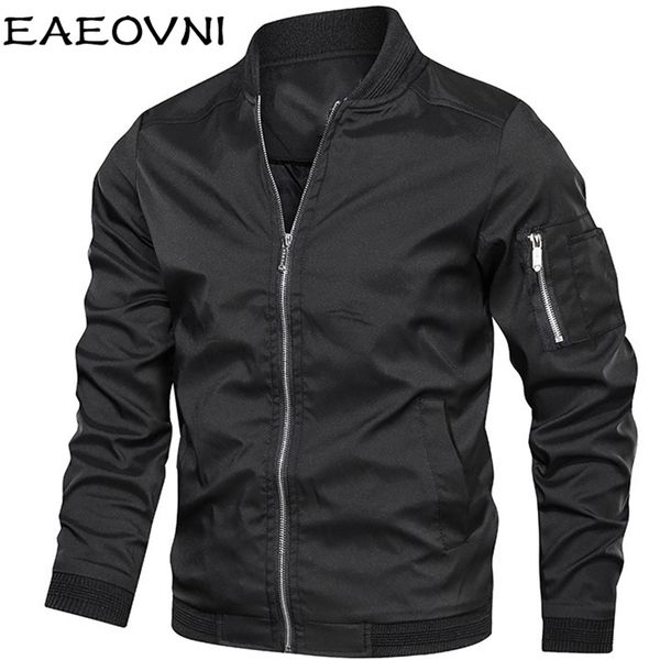 eaeovni autumn men's bomber zipper jacket plus size male casual spring streetwear hip hop slim fit pilot coat men clothing 210818, Black;brown
eaeovni autumn men's bomber zipper jacket plus size male casual spring streetwear hip hop slim fit pilot coat men clothing 210818, Black;brown