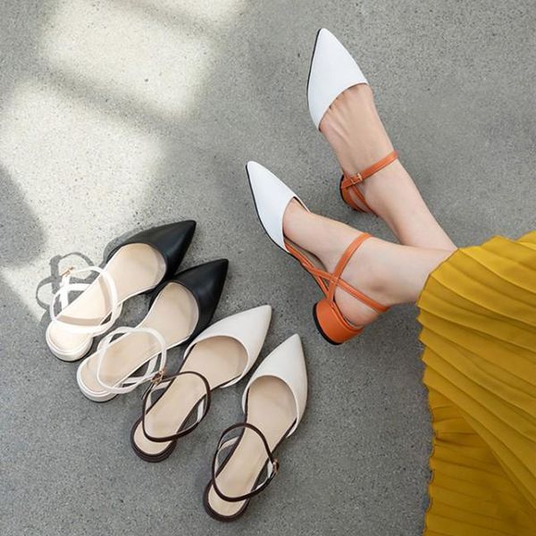 2021 summer women sandals mixed colors pumps buckle strap dress shoes mid heels ladies shoe pointed toe mujer 8987n, Black
2021 summer women sandals mixed colors pumps buckle strap dress shoes mid heels ladies shoe pointed toe mujer 8987n, Black