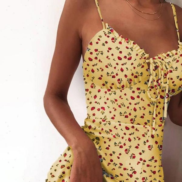 summer women mini dress floral print tie front v neck elegant fashion ladies spaghetti strap floral print dress, Black;gray
summer women mini dress floral print tie front v neck elegant fashion ladies spaghetti strap floral print dress, Black;gray